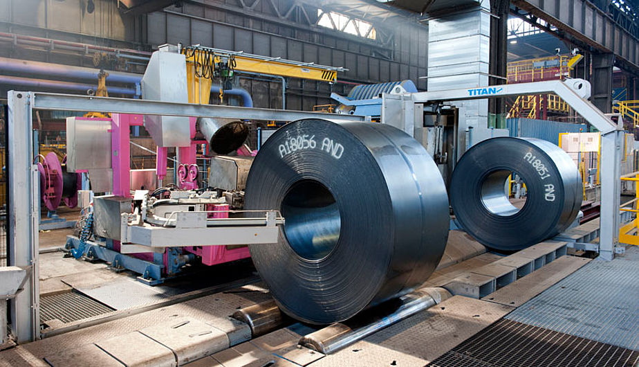 Coils ID radial approach TITAN Umreifungstechnik GmbH & Co. KG